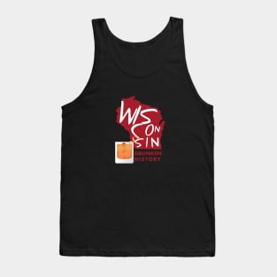 Old Fashion Red Background Tank Top